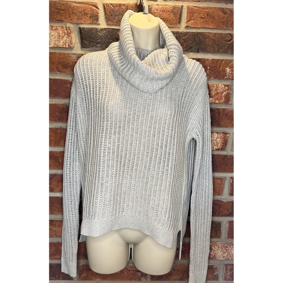 One Grey Day Los Angeles Sweaters - NWT Revolve One Grey Day Cashmere Blend Turtleneck Sweater In Gray Size Small